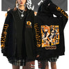 🏐 Haikyuu!! Karasuno High School Zip-Up Hoodie – Unisex Anime Streetwear by FitiqueFit