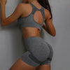 Yoga Women's Fitness Suit Shorts Workout Set