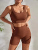 Women's Seamless Ribbed Yoga Set by FitiqueFit