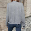 Women’s Solid-Color Zipper Stand-Collar Jacket by FitiqueFit