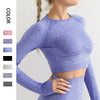Seamless Yoga Crop Top for Women by FitiqueFit