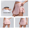Women Pleated Tennis Skirt with Pockets