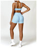 2 PCS Yoga Set Gym Clothes Sportswear Workout Tracksuits Sports Bra Gym Leggings Wear Athletic