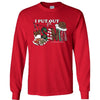 I Put Out For Santa - Red - Southern Couture Long Sleeve Tee by DoodleBug's
