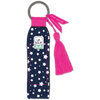 Southern Couture Key Chain with Lip Balm Holder & Tassle Assorted Designs by DoodleBug's
