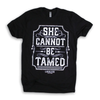 She Cannot Be Tamed Tee by Luckless Outfitters