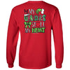 My Grandkids Stole My Heart on Red Southern Couture Classic Long Sleeve Tee by DoodleBug's