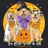 The Best Treat of All on Black Southern Couture Classic Long Sleeve Tee by DoodleBug's