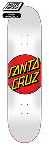 Santa Cruz Classic Dot 8" Skateboard Deck