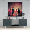 The City was Sad Glass Wall Art || Designer Collection by Insigneart USA