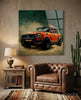 Racer Glass Wall Art || Designer Collection by Insigneart USA