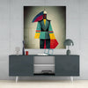 Colored Man Glass Wall Art || Designers Collection by Insigneart USA