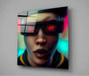 Virtual Life Glass Wall Art || Designer Collection by Insigneart USA