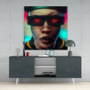 Virtual Life Glass Wall Art || Designer Collection by Insigneart USA