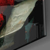 Red Forest Glass Wall Art || Designer Collection by Insigneart USA
