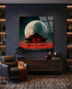 Monkeys' Home Glass Wall Art || Designer Collection by Insigneart USA