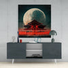 Monkeys' Home Glass Wall Art || Designer Collection by Insigneart USA