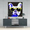 Cool Dog Glass Wall Art || Designers Collection by Insigneart USA