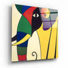 Wassily's Elephant Glass Wall Art || Designer Collection by Insigneart USA