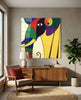 Wassily's Elephant Glass Wall Art || Designer Collection by Insigneart USA