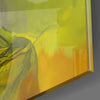 Yellow Hat Glass Wall Art || Designer Collection by Insigneart USA