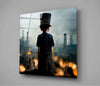 Survivor Glass Wall Art || Designer Collection by Insigneart USA