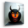 Evil Pumpkin Glass Wall Art || Designers Collection by Insigneart USA