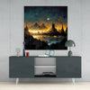 Lost City Glass Wall Art || Designer Collection by Insigneart USA