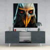 The Beak Glass Wall Art || Designer Collection by Insigneart USA