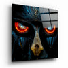Anger in the Eyes Glass Wall Art || Designers Collection by Insigneart USA