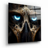 Bravery in The Eyes Glass Wall Art || Designers Collection by Insigneart USA