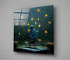 Raining Stars Glass Wall Art || Designer Collection by Insigneart USA