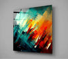 Brush Glass Wall Art || Designers Collection by Insigneart USA