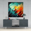 Brush Glass Wall Art || Designers Collection by Insigneart USA