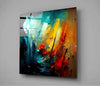 Collapsed City Silhouette Glass Wall Art || Designers Collection by Insigneart USA