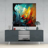 Collapsed City Silhouette Glass Wall Art || Designers Collection by Insigneart USA