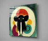 Wassily's Elephant Glass Wall Art || Designer Collection by Insigneart USA