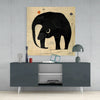 Wassily's Elephant Glass Wall Art || Designer Collection by Insigneart USA