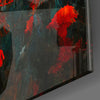 Poppy Glass Wall Art || Designer Collection by Insigneart USA