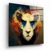 Lion Clown Glass Wall Art || Designer Collection by Insigneart USA