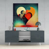 Heart Glass Wall Art || Designers Collection by Insigneart USA