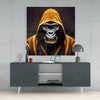 Angry Smile Glass Wall Art || Designers Collection by Insigneart USA