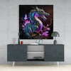 Dragon's Anger Glass Wall Art || Designers Collection by Insigneart USA