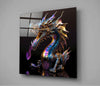 Dragon's Roar Glass Wall Art || Designers Collection by Insigneart USA