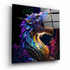 Dragon's Roar Glass Wall Art || Designers Collection by Insigneart USA