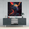 Be the Music Glass Wall Art || Designers Collection by Insigneart USA