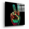 Peace Glass Wall Art || Designer Collection by Insigneart USA