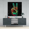 Peace Glass Wall Art || Designer Collection by Insigneart USA