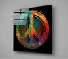 Peace Glass Wall Art || Designer Collection by Insigneart USA