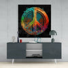 Peace Glass Wall Art || Designer Collection by Insigneart USA